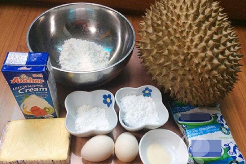 bánh crepe sầu riêng hấp dẫn