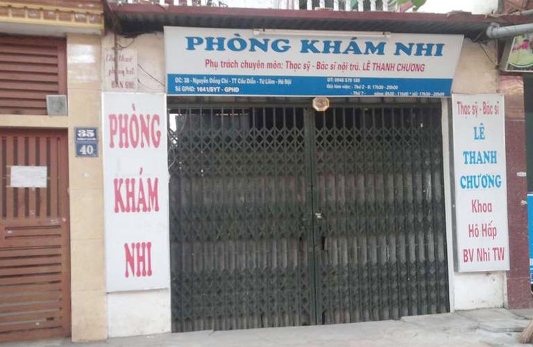 Phòng khám Nhi – Bác sĩ Lê Thanh Chương: dịch vụ và giá khám