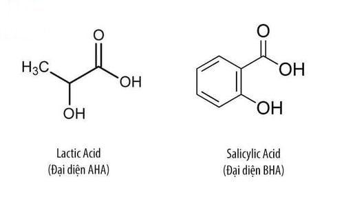 Những loại mỹ phẩm AHA BHApha có đặc tính khác nhau