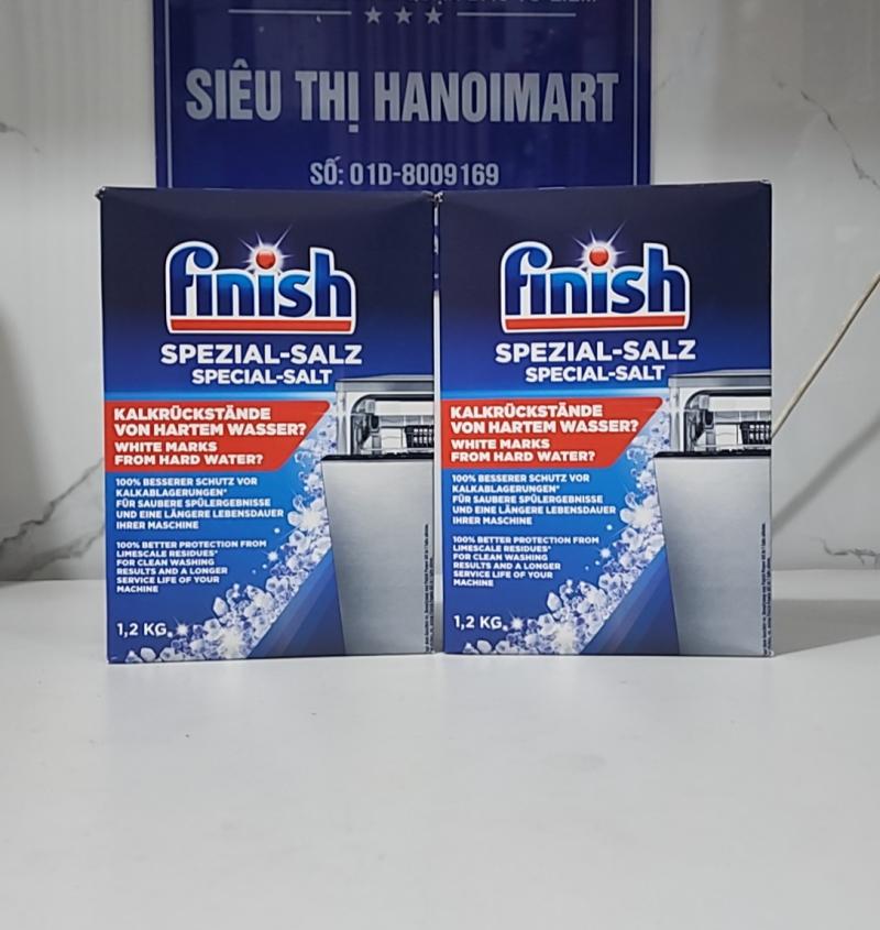 Muối rửa bát finish nhập khẩu 2,4kg giá rẻ