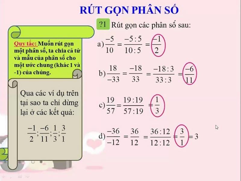 Cách giải bài tập toán lớp 4 rút gọn rồi tính phép trừ 