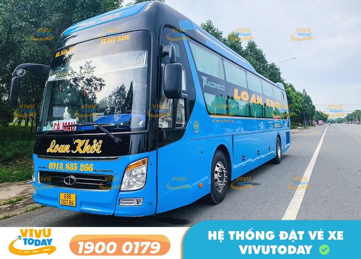 Nhà xe Loan Khởi Cà Mau - Bình Dương