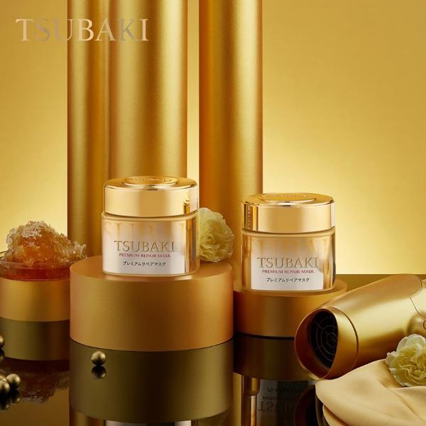 Mặt nạ ủ tóc cao cấp phục hồi hư tổn Tsubaki Shiseido 180g  - Hachi Hachi Japan Shop