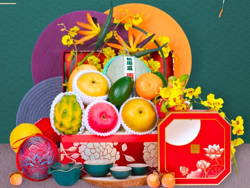 Trang trí mâm cỗ Trung Thu phải đầy đủ và tươm tất. (Nguồn: giftsomething.com)