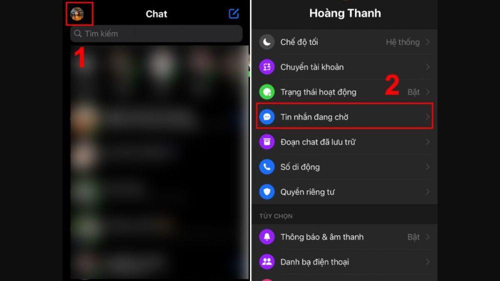 Cách xem tin nhắn ẩn trên Messenger điện thoại, máy tính