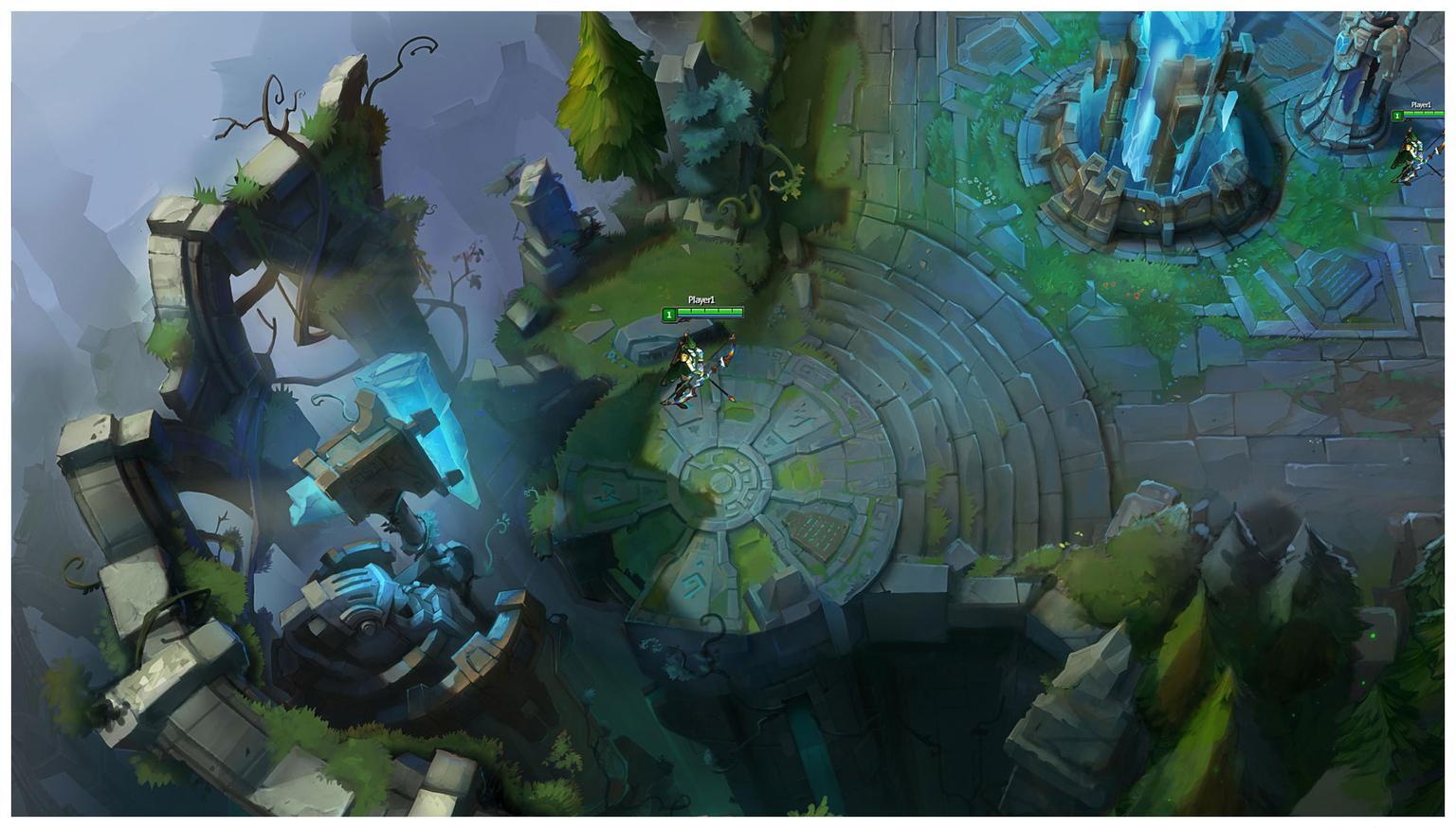 LMHT: Riot Games công bố các hình ảnh phác thảo đẹp mắt của Summoner's Rift 2.0
