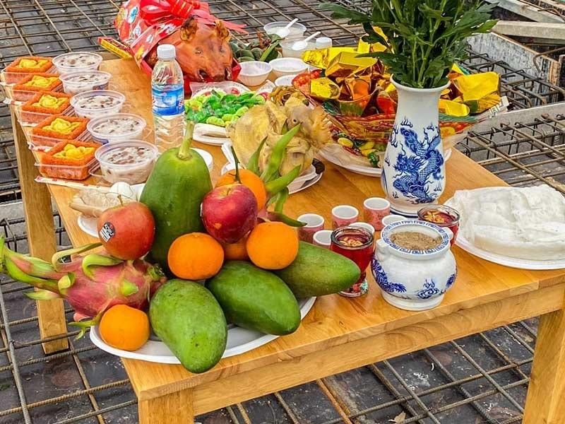 Chi tiết lễ vật, văn khấn lễ cúng lợp mái nhà chuẩn phong thủy 