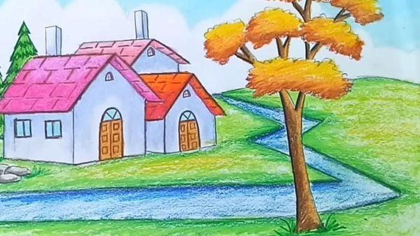 Khám Phá Vẽ Tranh Đề Tài Tự Chọn Lớp 8 Đơn Giản